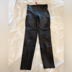 Spanx faux leather leggings